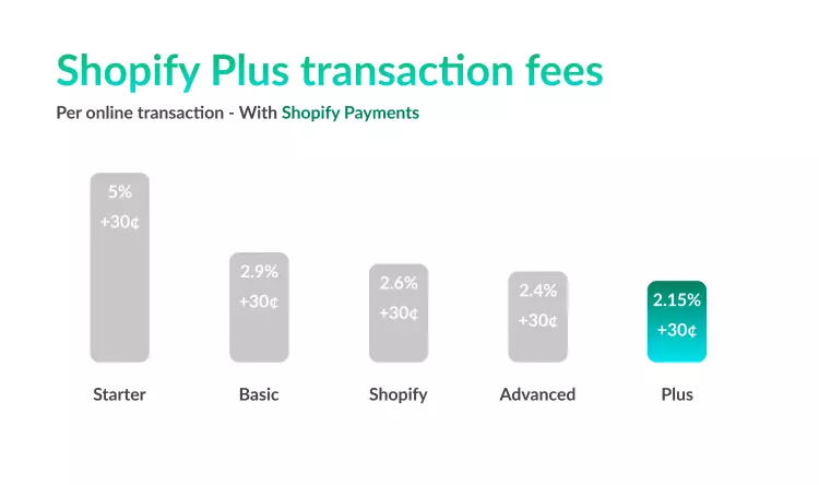 Shopify Plus transaction fees
