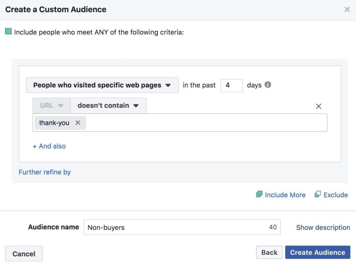 Create a Customer Audience