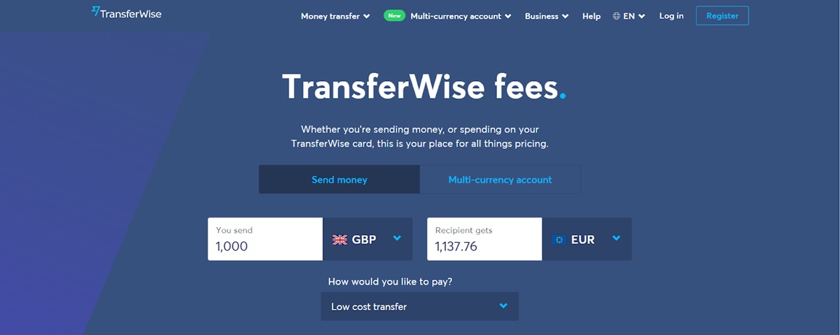 TransferWise’s automatic exchange rate estimation system