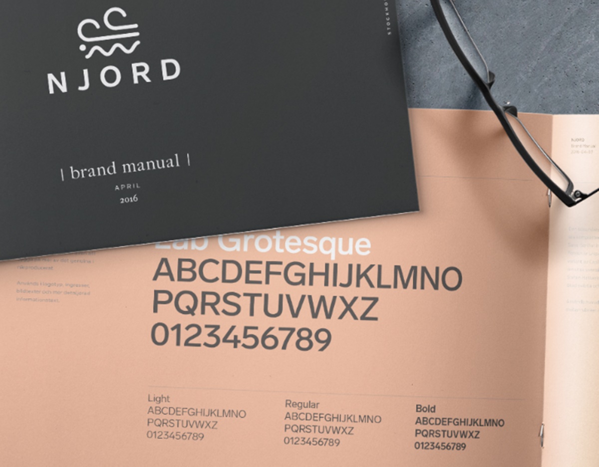 NJORD's minimalist style guide gives you everything about designing