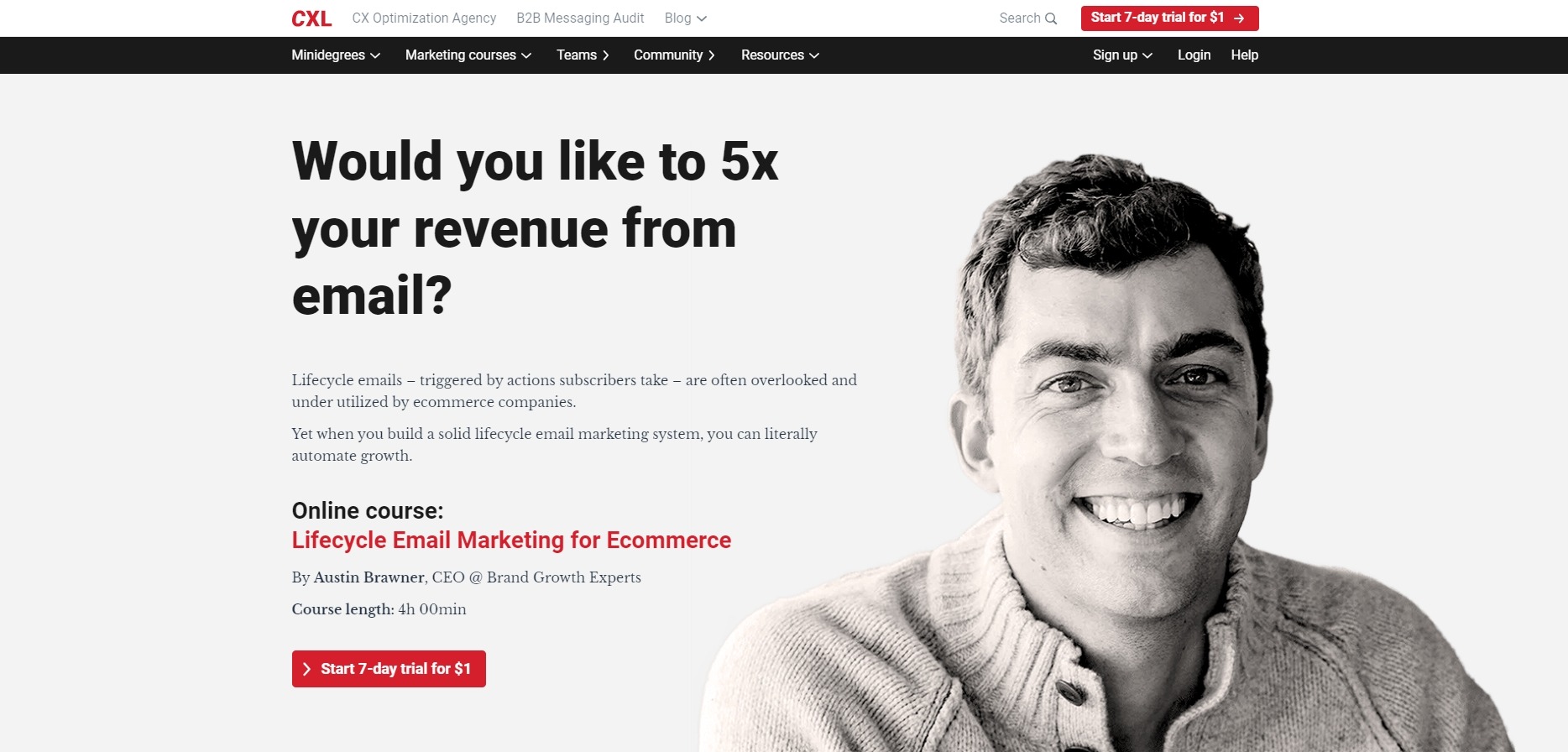 Lifecycle Email Marketing for Ecommerce by Conversion Xl