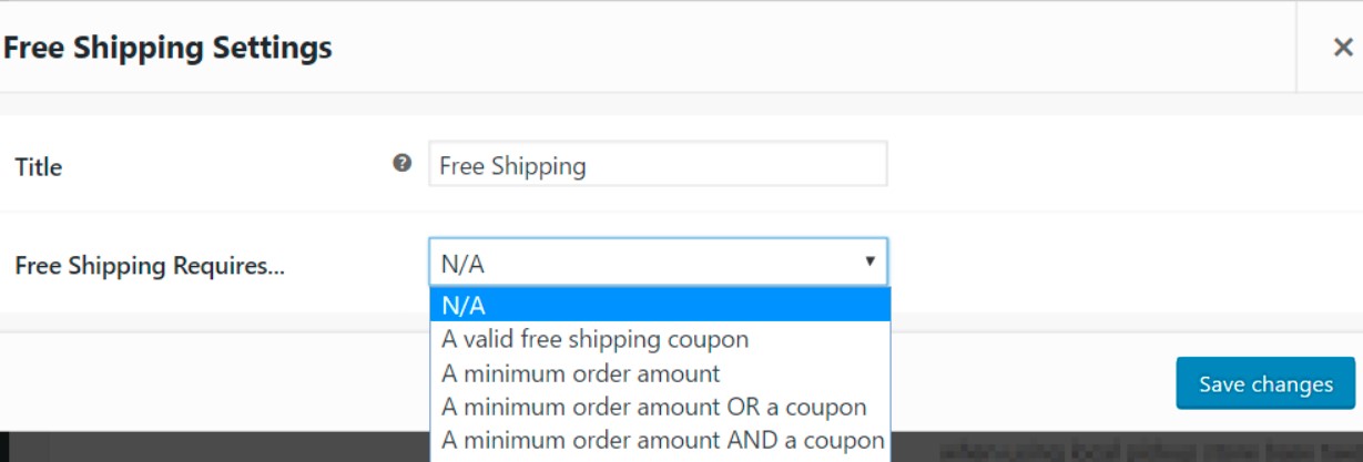 A valid free shipping coupon