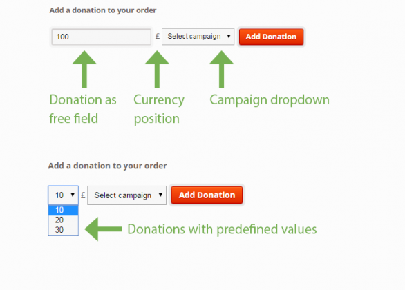 WooCommerce Donation plugin