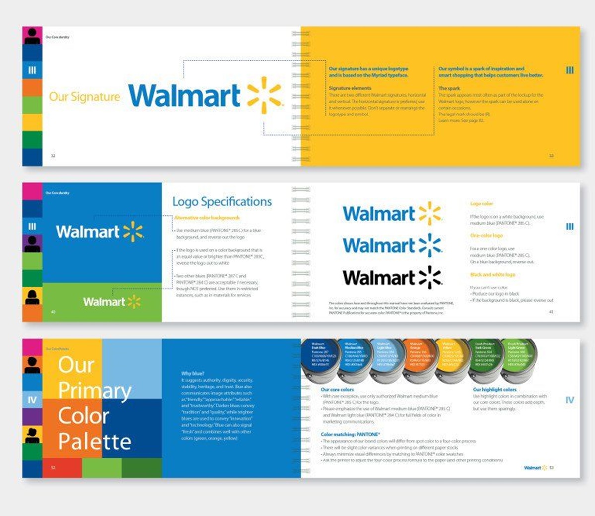 Check out Walmart if you are looking for a style guide inspiration walking the line between fun and trustworthy