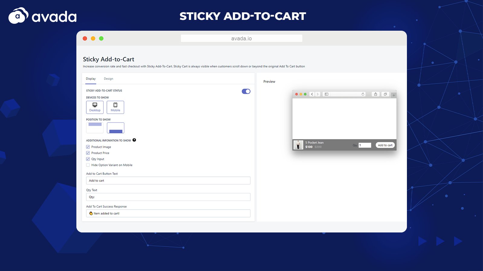 Sticky Add-to-cart