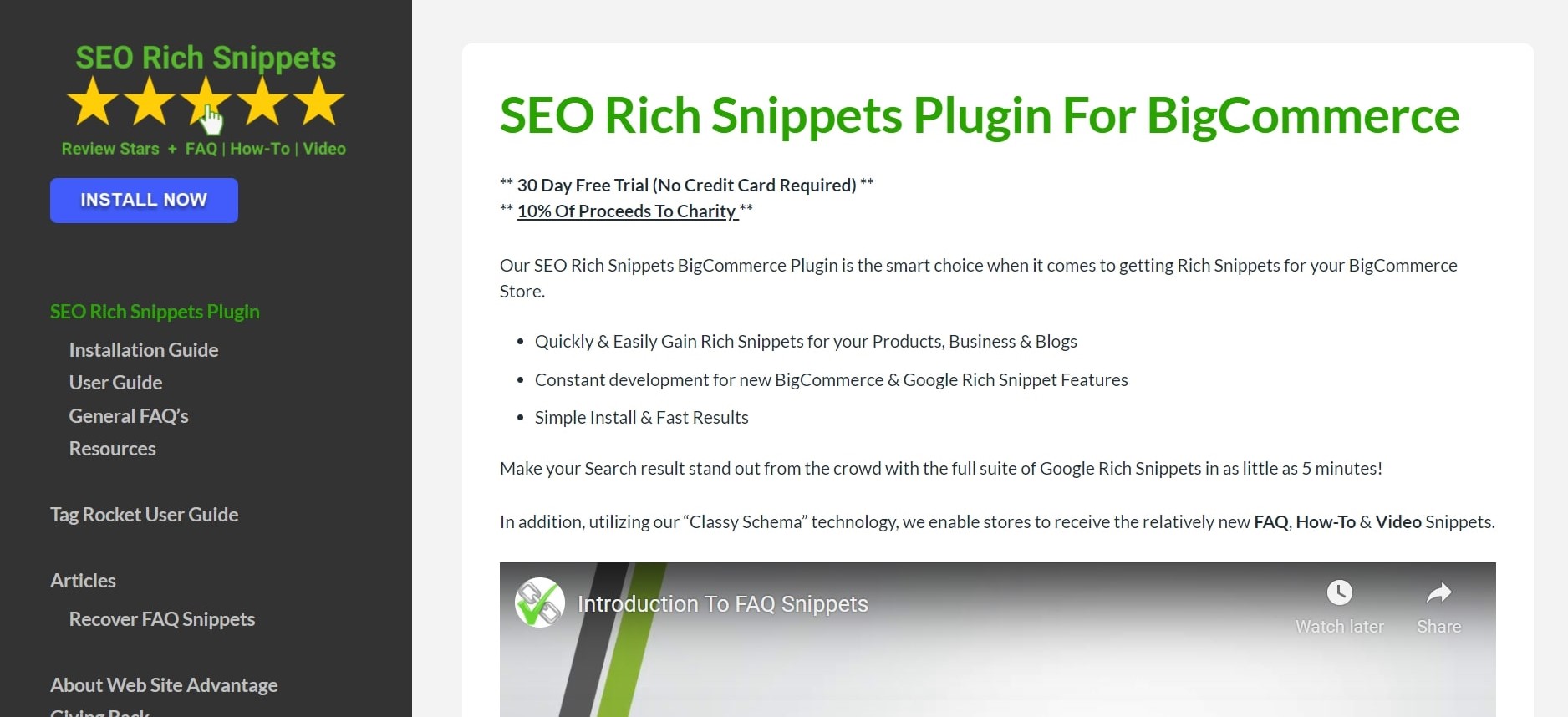 SEO Rich Snippets