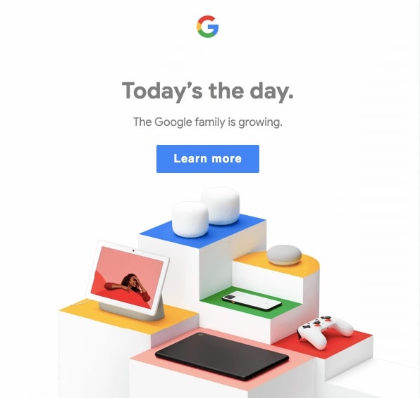 Google's marketing emails