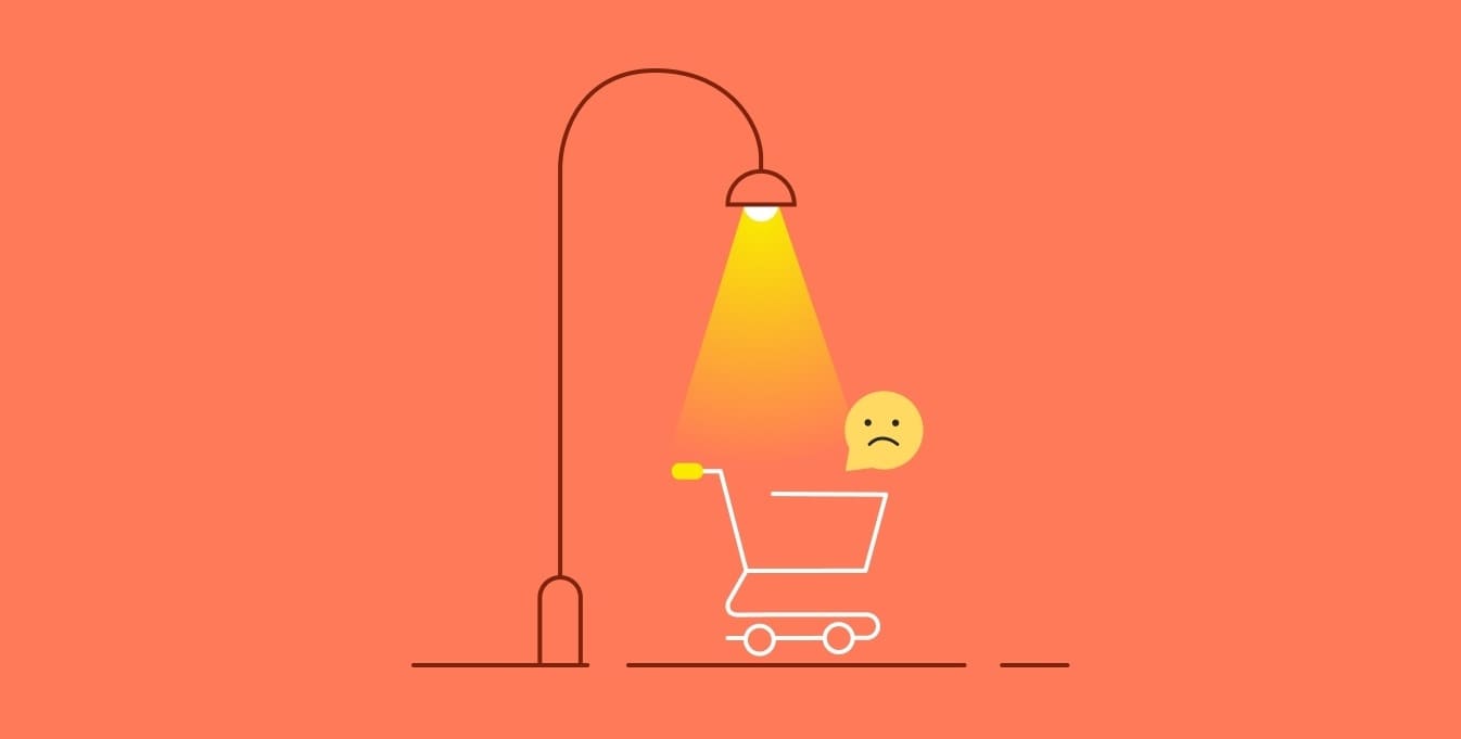 Why do customers abandon carts?