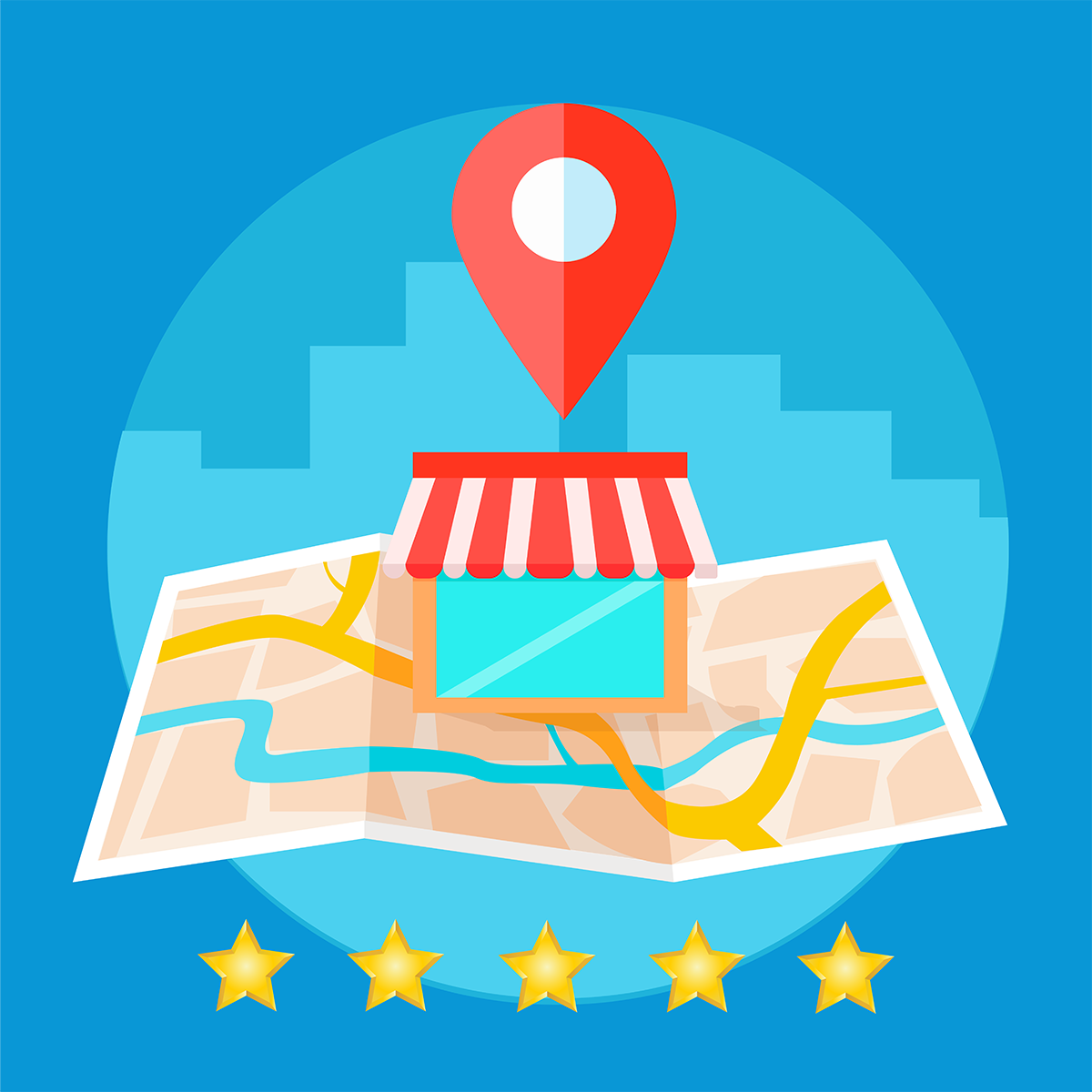 Shopify Google Maps app by Omega