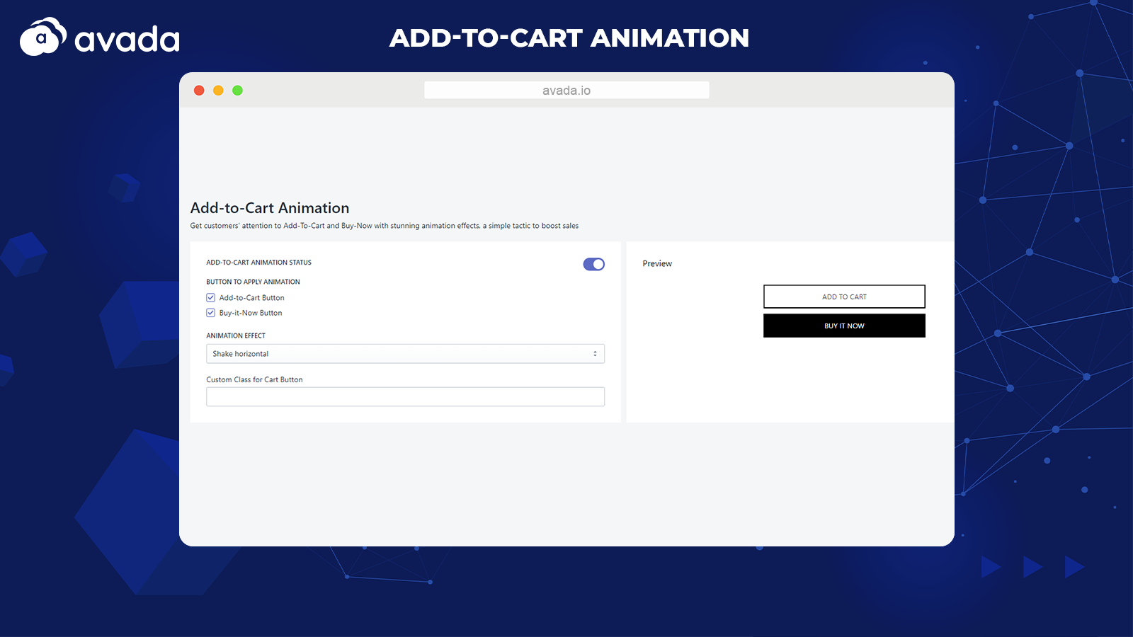 Add-to-cart Animation