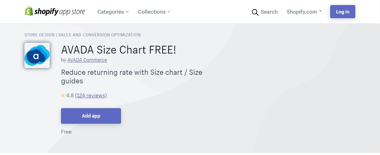 AVADA Size Chart FREE