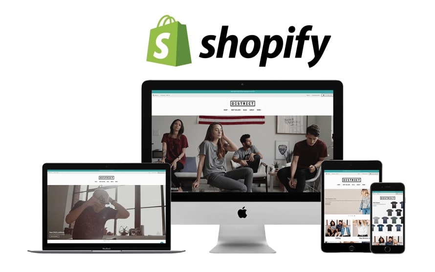 Does Shopify design your website?