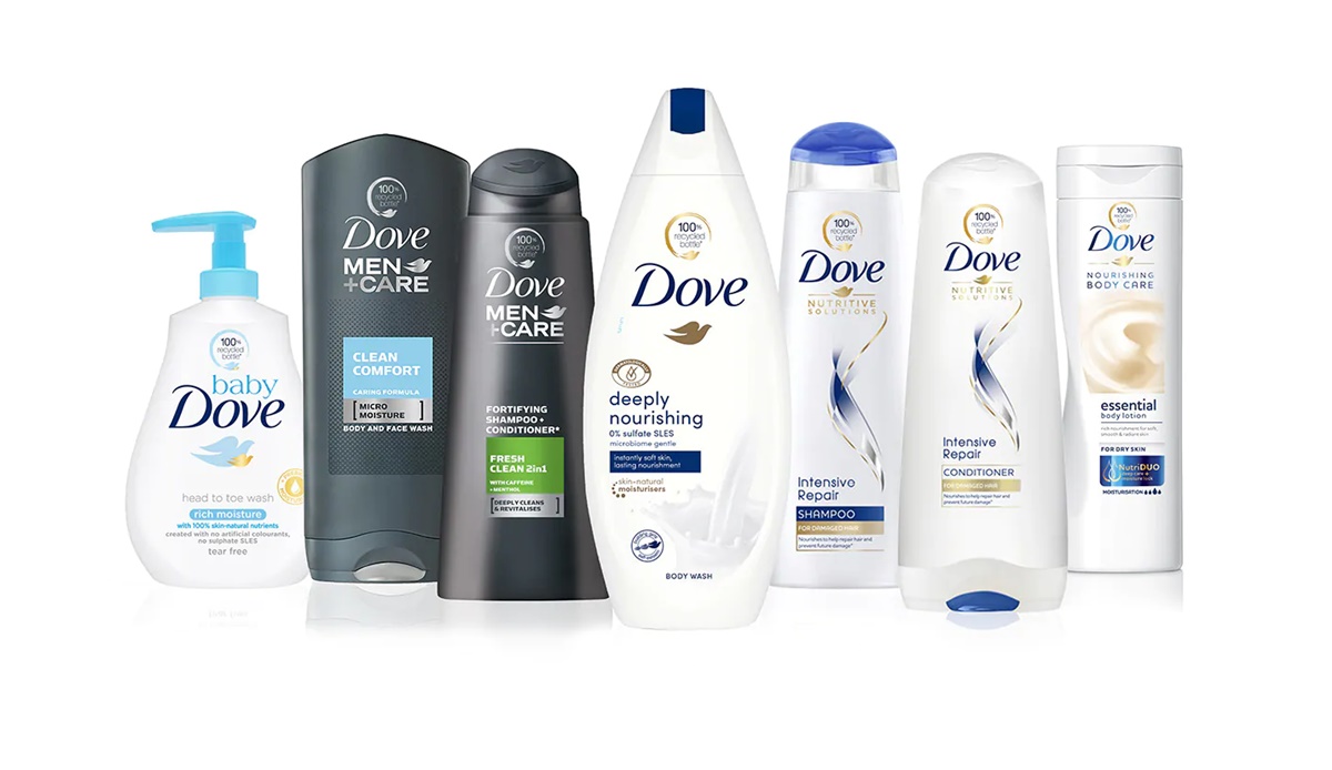 Dove promotes healthy products