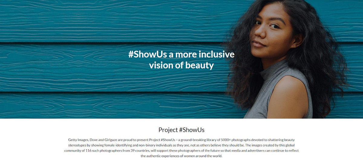 The #ShowUs campaign