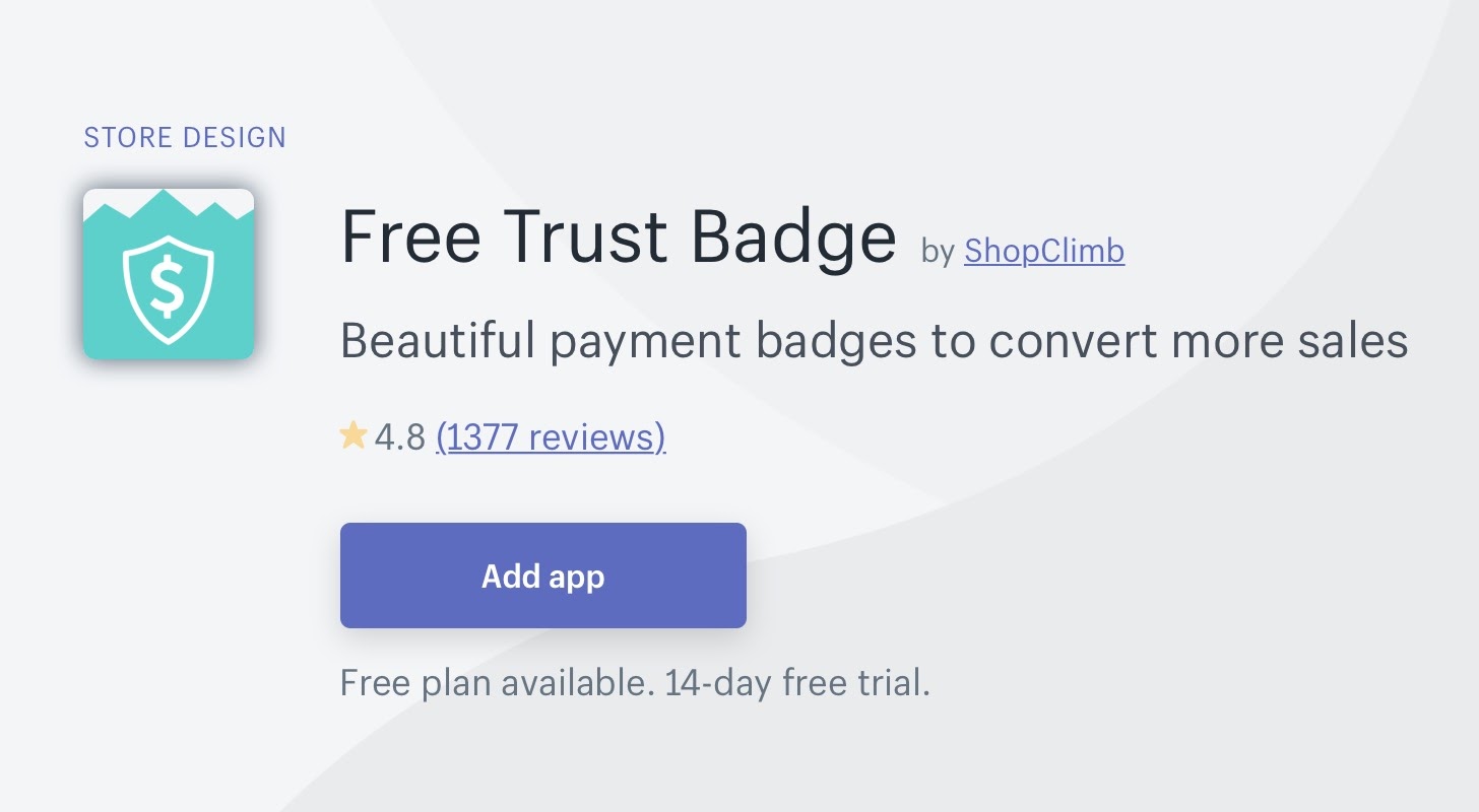 Free Trust Badge