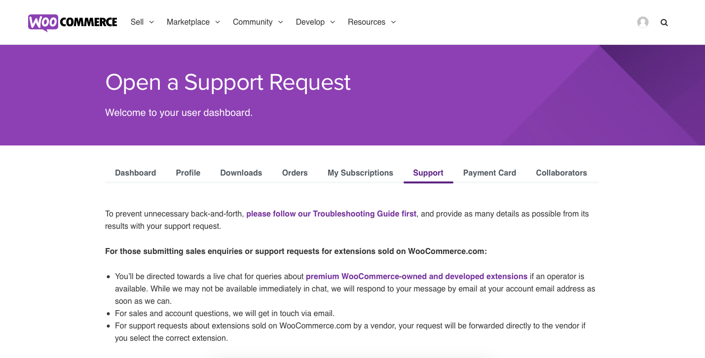 WooCommerce expert support