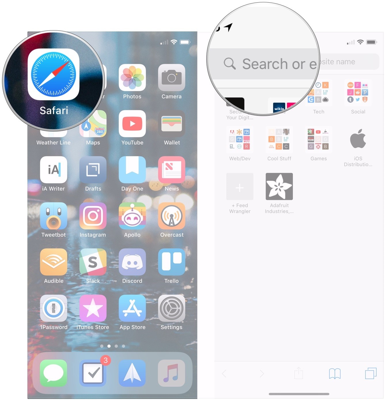 Search by image on iPhone with Safari