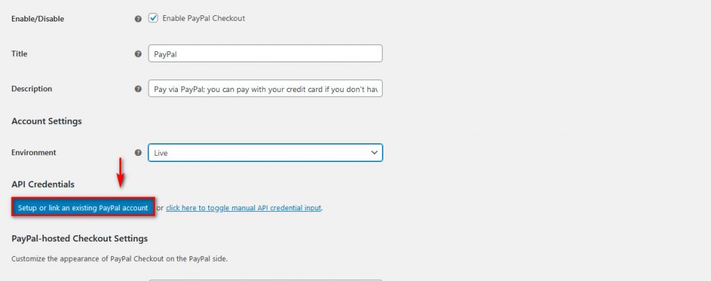 Integrate Paypal Checkout API