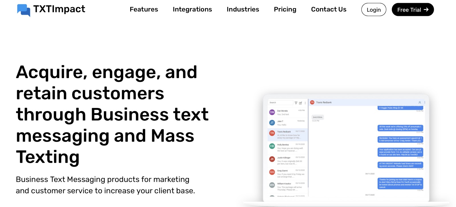 Txtimpact SMS Marketing