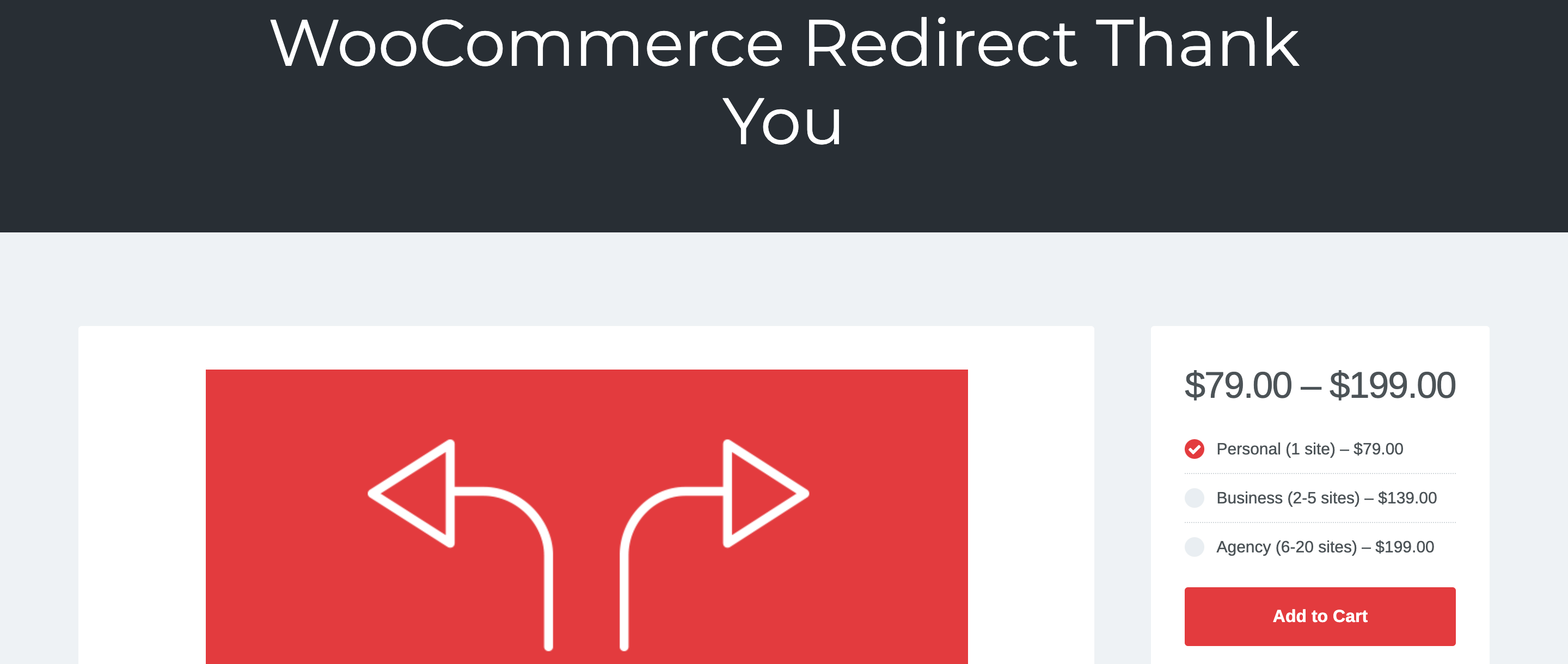 WooCommerce Redirect Thank You