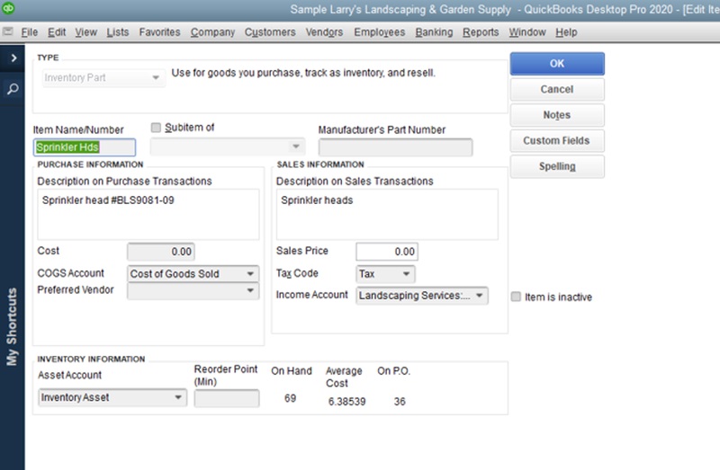 Quickbooks desktop features