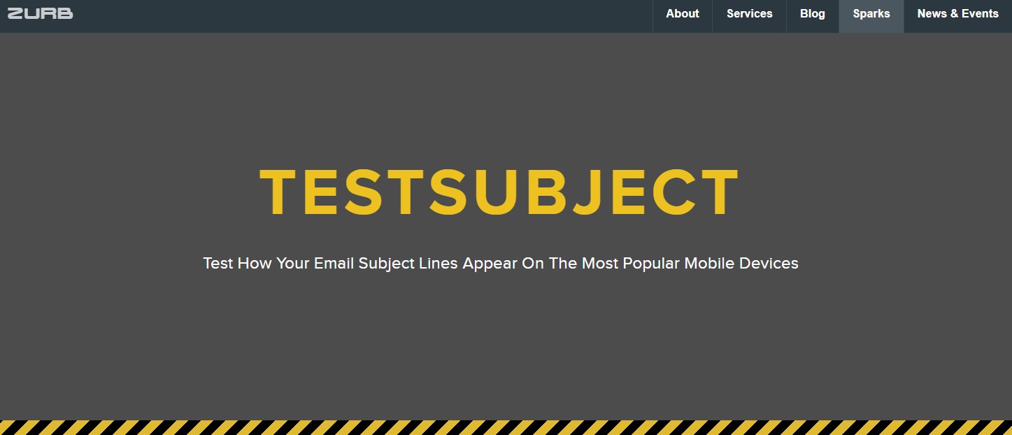 Zurb TestSubject