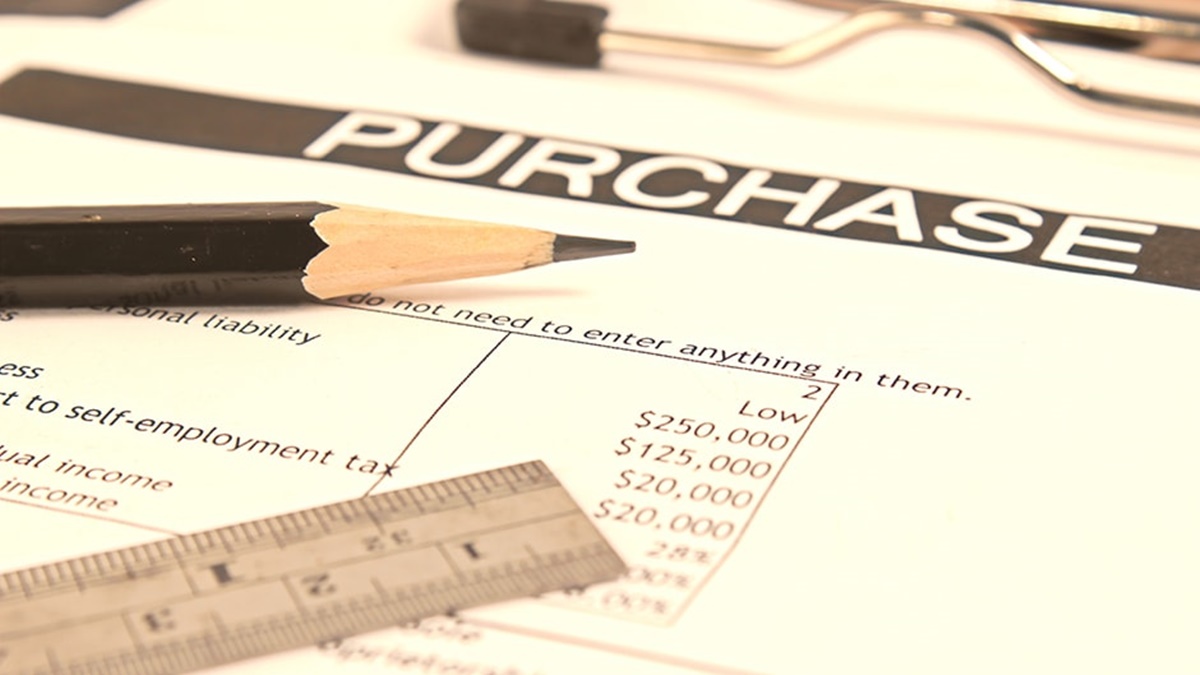 Different types of purchase order