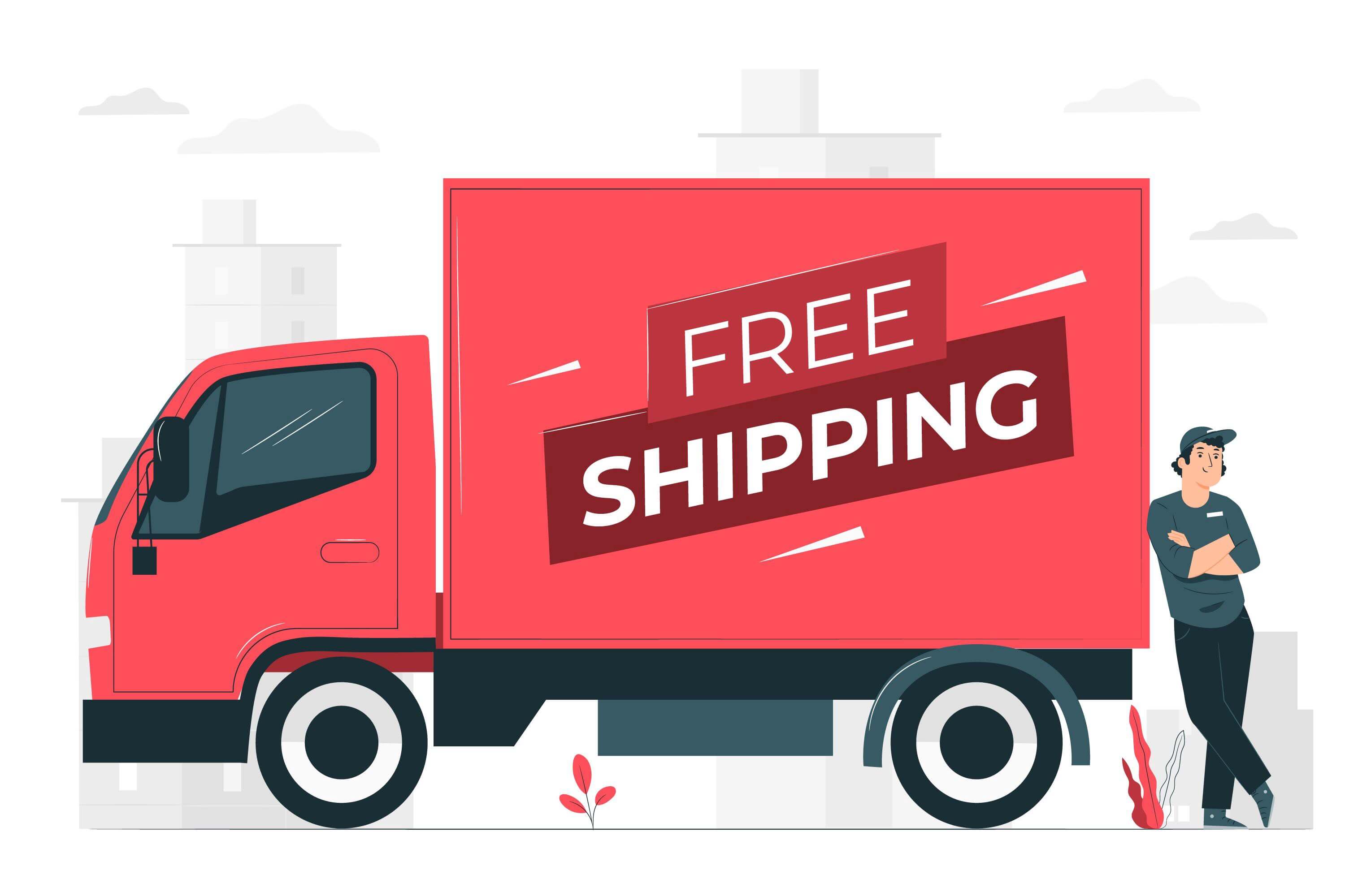 Use free shipping offers to optimize conversion for your Shopify store.