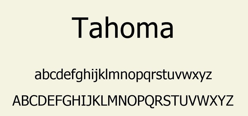 Tahoma