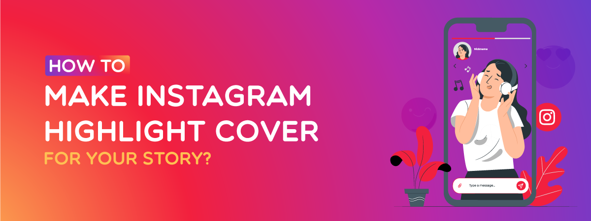 How to make Instagram highlight cover?