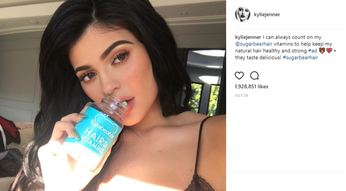 Kylie Jenner as an Influencer on Instagram
