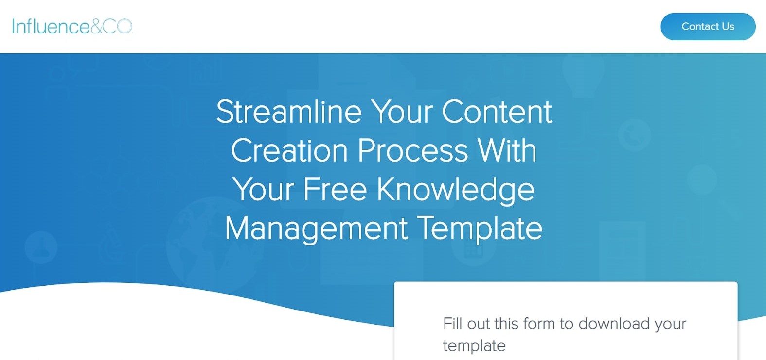 Influence&CO’s Knowledge Management Template