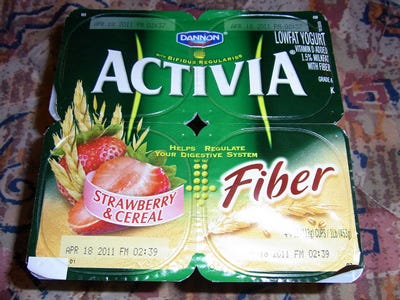 Activia yogurt false advertising