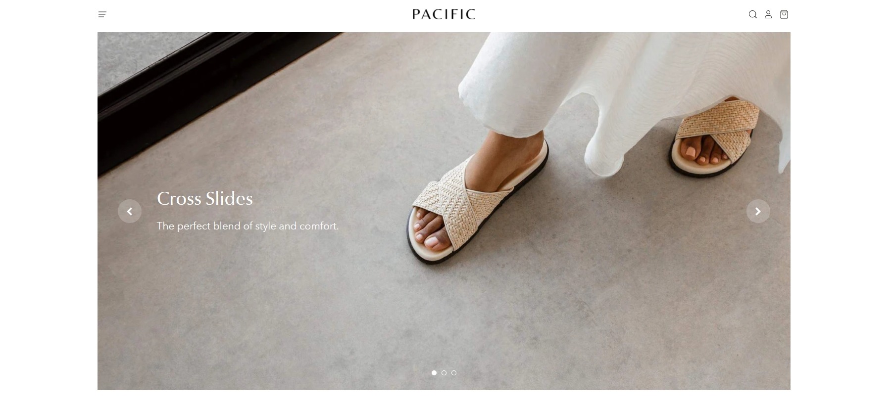 What is the Pacific theme for Shopify?