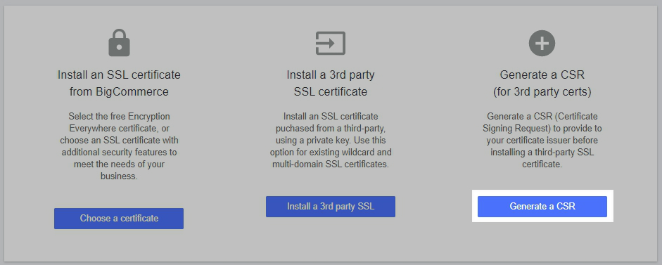 install a Free Bigcommerce SSL certificate