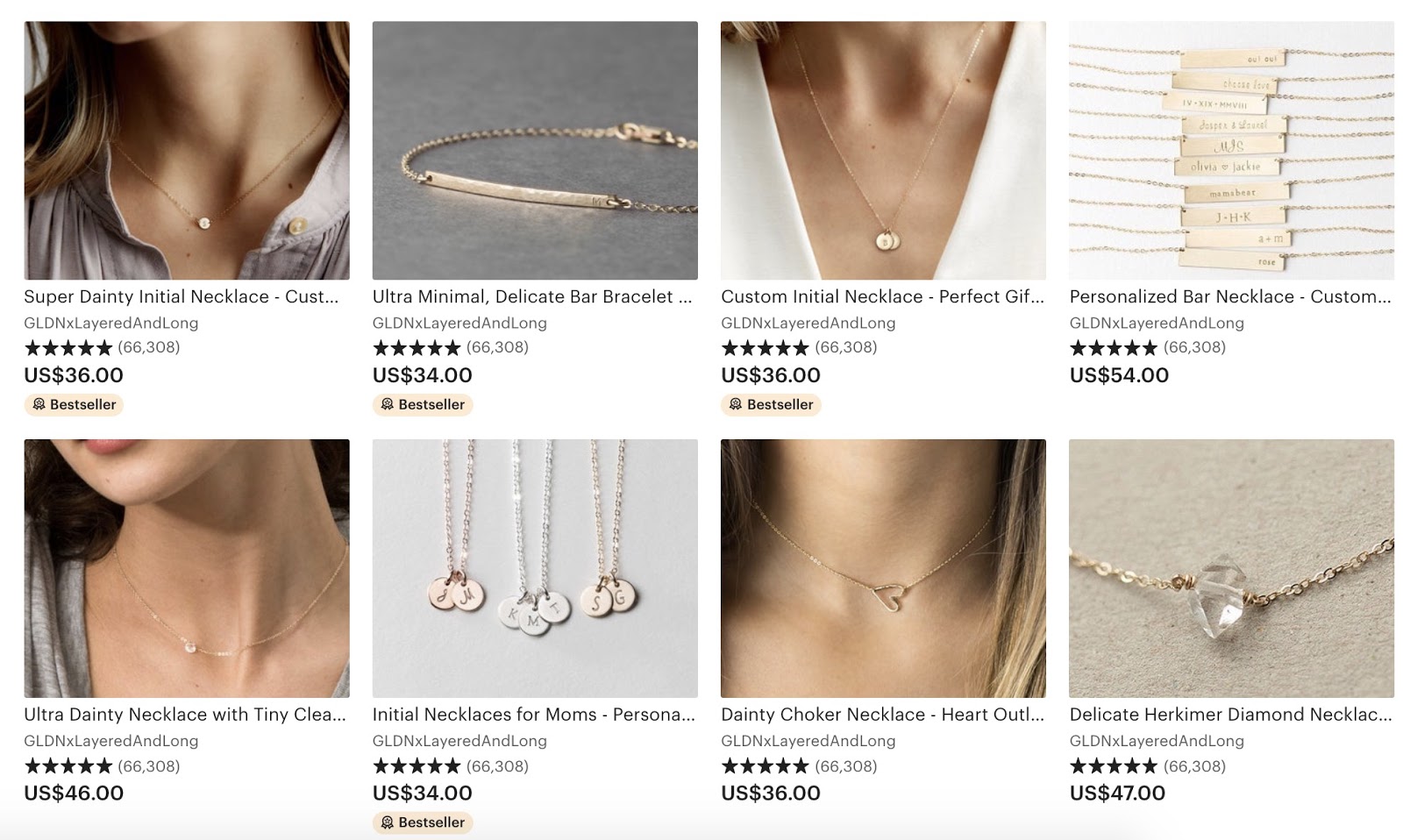 Selling Necklaces on Etsy