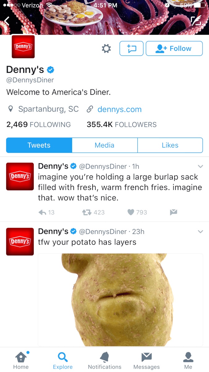 denny native advertising